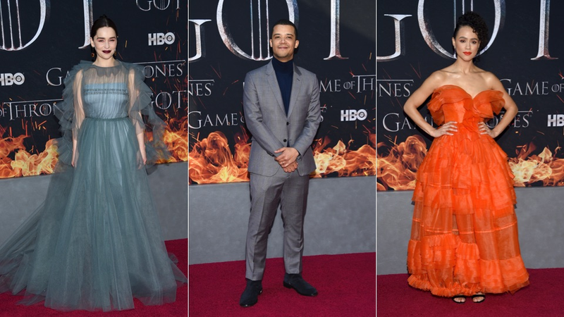 Illustration for article titled The Game of Thrones Gang Gussied Up and Got Back Together on the Season 8 Premiere Red Carpet